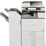 Multifuncional Ricoh MPC2503 Colorida para Impressão papel adesivo metálico — impressora para papel metálico em tiragens curtas