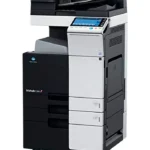 Konica C284e Color para materiais promocionais em couché fosco e couché brilho