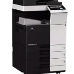 Impressora Konica C308 Colorida com suporte a papel espesso e opções de acabamento
