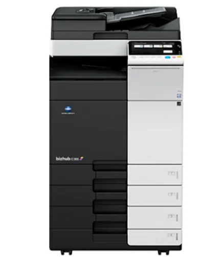 C368 Konica Minolta para Impressão papel adesivo metálico com alta cobertura e brilho; impressora para papel metálico