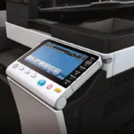 C554e Konica Minolta com alimentador automático e digitalização veloz para nuvem e servidores
