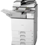 Ricoh MP 3054, impressora multifuncional P&B para empresas de médio porte que exigem eficiência e produtividade em impressão e cópia.
