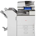 Ricoh MP C3504 Colorida — Impressão papel grosso e Impressão papel 300g; impressora para panfleto em couché fosco e couché brilho