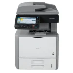 Impressora multifuncional Ricoh SP 5200s preto e branco para produção corporativa