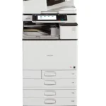 Ricoh MPC 6003 — Impressão papel grosso e Impressão papel 300g; impressora para panfleto em couché fosco e couché brilho