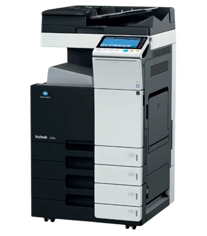 Konica 224e P&B - Impressora de Baixo Custo para Impressão em Preto e Branco. Konica 224e P&B - Impressão de apostilas e blocos em preto e branco com eficiência.
