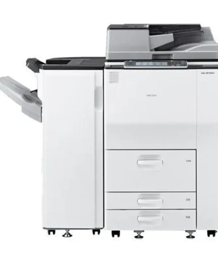 Ricoh MP 9002, impressora multifuncional A3 monocromática, ideal para ambientes corporativos de grande porte com alta demanda de impressão P&B.