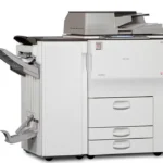 Impressora Ricoh MP 9002 P&B, solução ideal para impressão de alta qualidade em grandes volumes, com alta capacidade e desempenho.