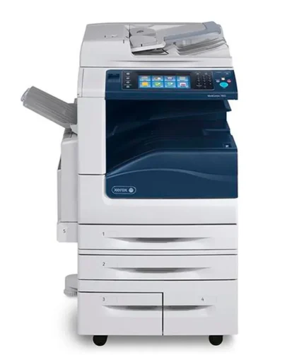 Impressora Multifuncional Xerox 7855 – Impressão colorida de alta qualidade em vinil adesivo, papel 300g e mini banners.