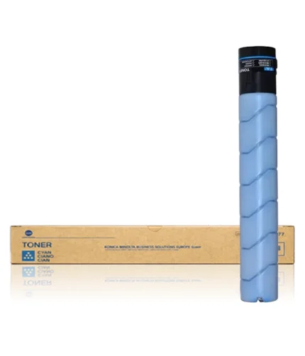 Inicio 77 Toner Cyan Konica Minolta C224e C284e C364e original TN321C