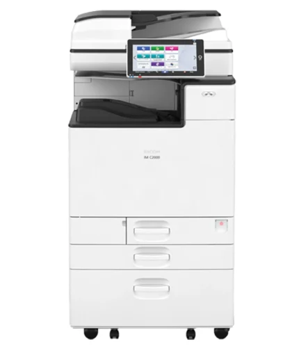 Impressora Multifuncional Ricoh IM C2500 A3 para gráfica rápida e produção de personalizados