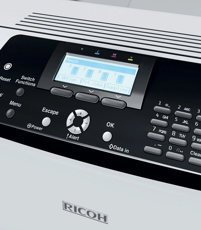 Ricoh SP C440 para panfletos e materiais promocionais Impressora Ricoh SP C440 para panfletos e materiais promocionais coloridos