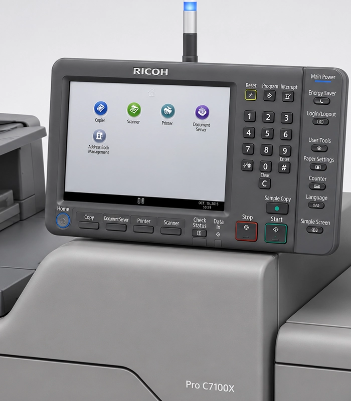PROC7100X para impressão profissional diferenciada PROC7100X impressora multifuncional colorida para produção gráfica profissional e aplicações diferenciadas